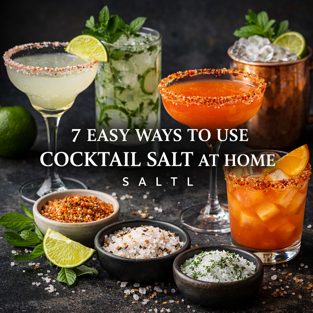 7 Easy Ways to Use Cocktail Salt at Home – Saltl