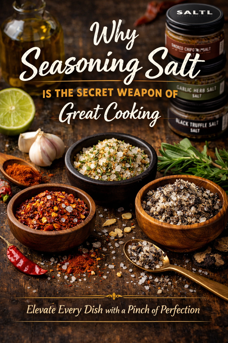 Saltl Why Seasoning Salt Is the Secret Weapon of Great Cooking – Saltl